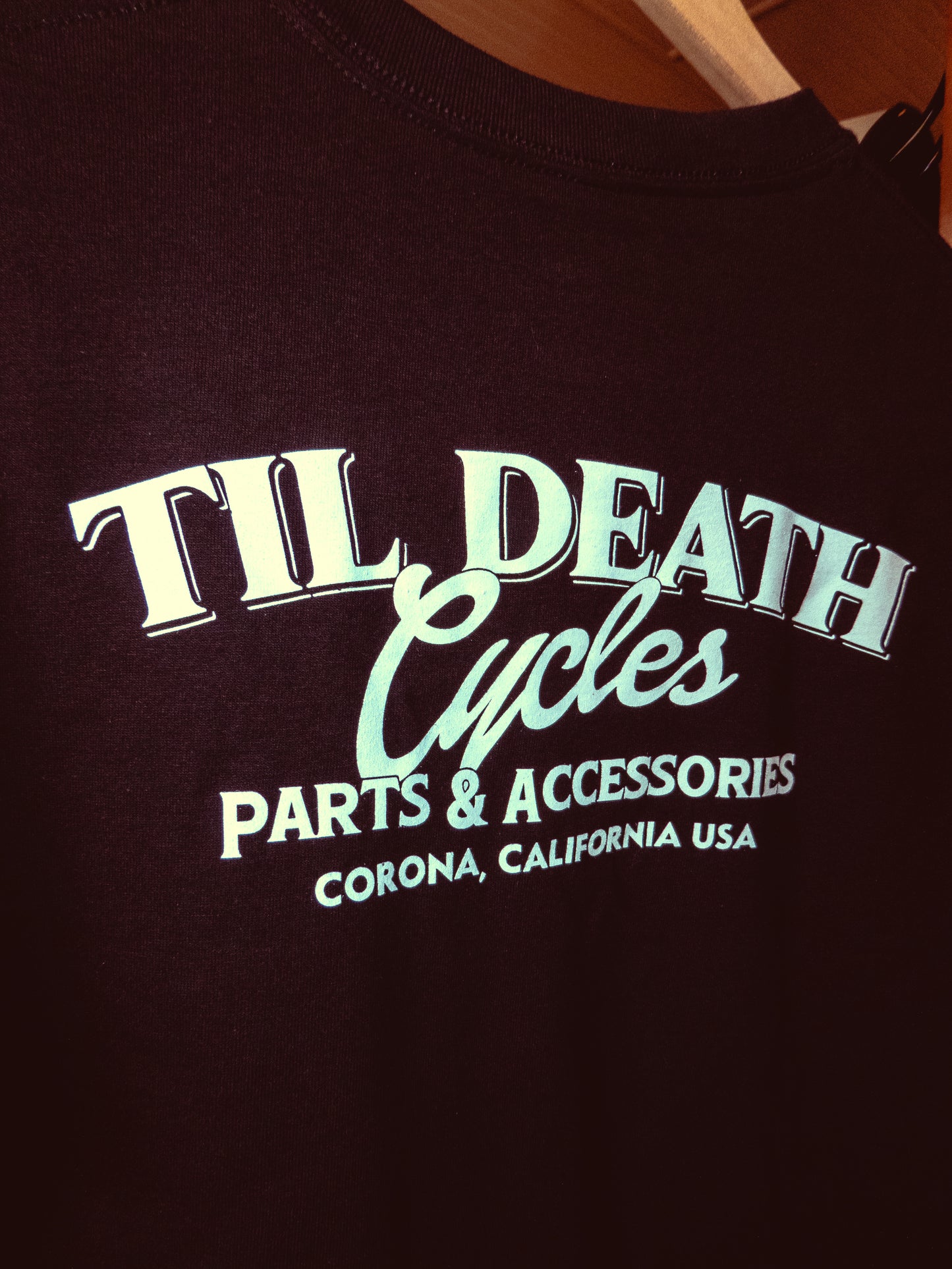 Til Death Cycles Panhead Tee