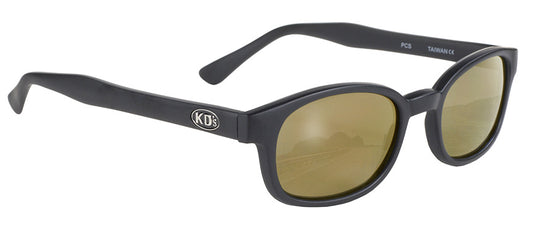 X-KD's - Matte Black w/ Gold Mirror Lens