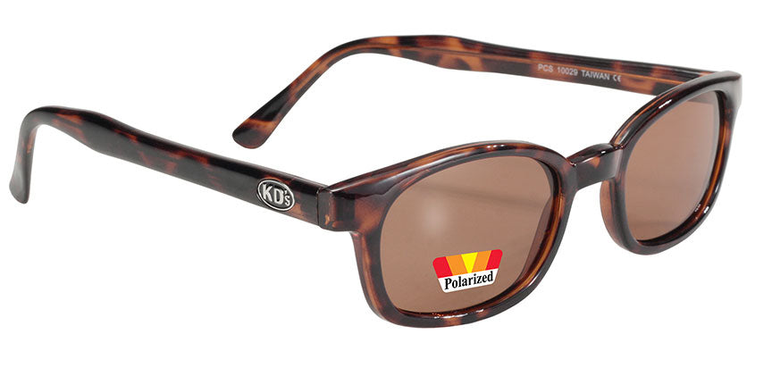 X-KD's - Dark Demi Frame/Amber Polarized