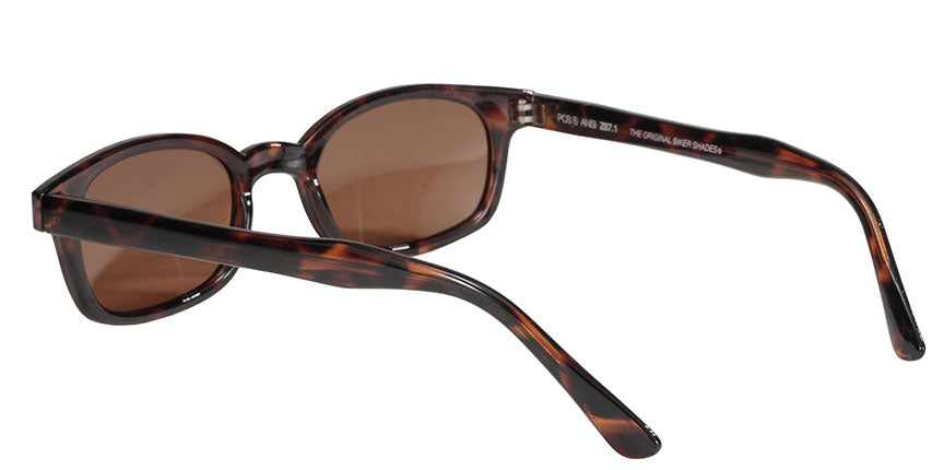 X-KD's - Dark Demi Frame/Amber Polarized