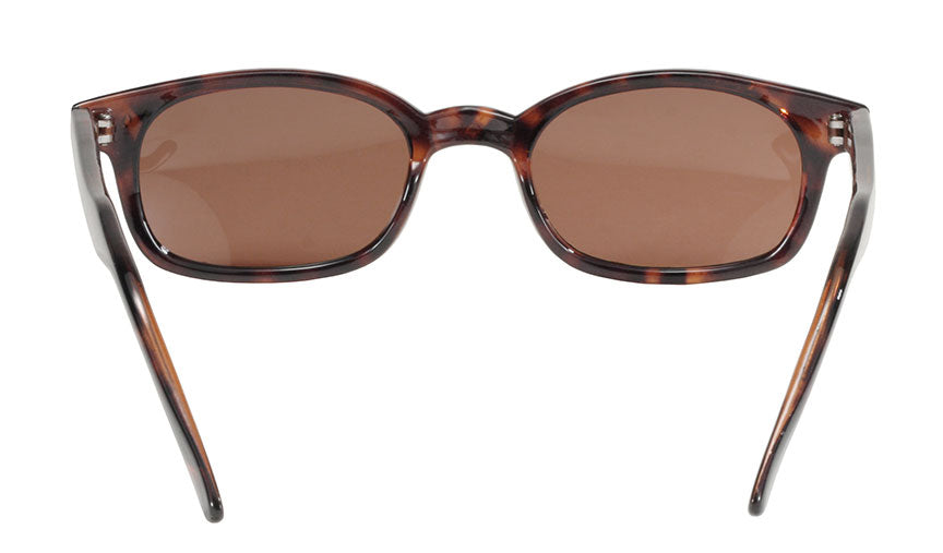 X-KD's - Dark Demi Frame/Amber Polarized