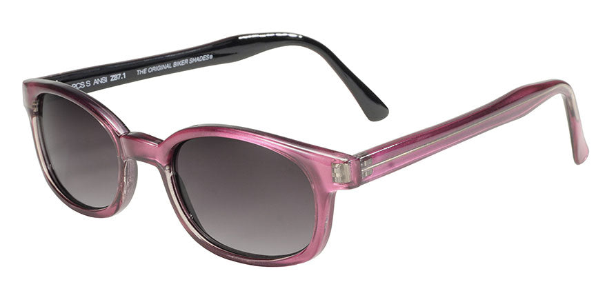 X-KD's - Purple Pearl Frame w/ Gray Gradient Lens