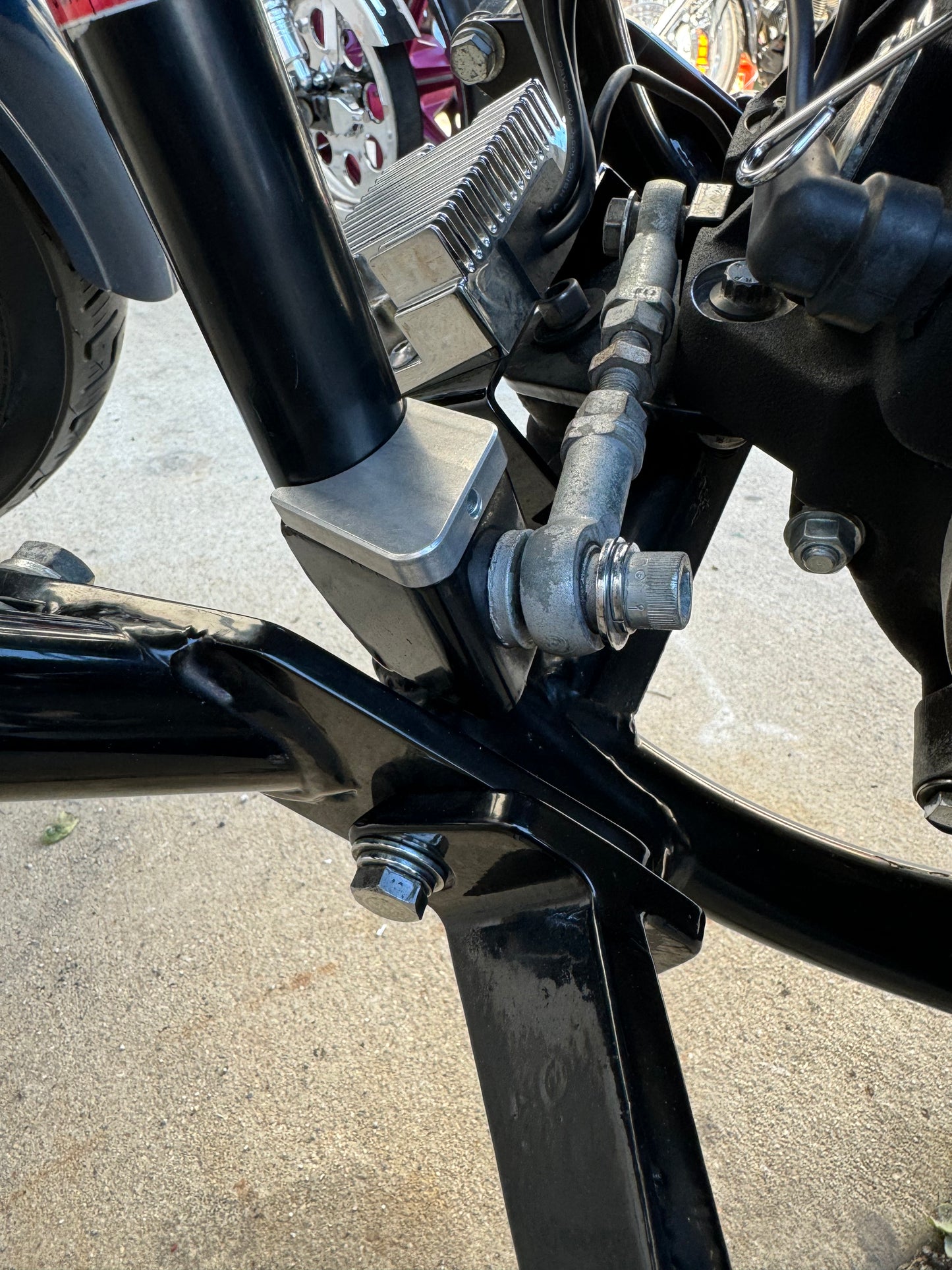 FXR motor mount linkage cover