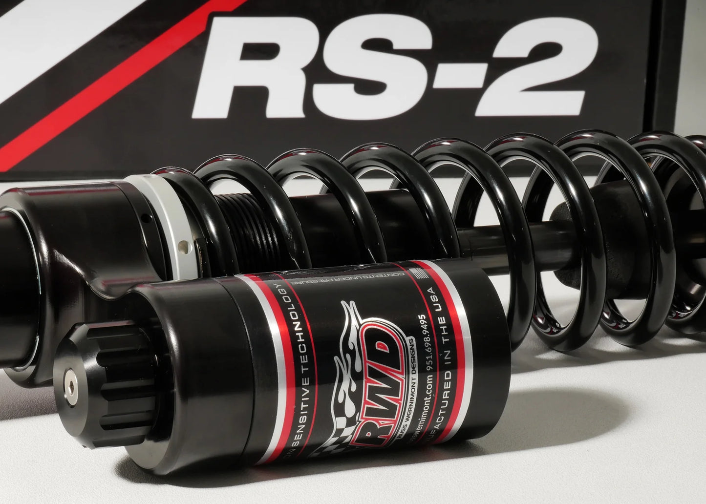 RUSS WERNIMONT DESIGNS RS-2 REAR SHOCKS FOR 1991-2017 DYNA MODELS